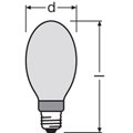 OSRAM PowerStar HQI-E 400W/N/SI SUPER coated