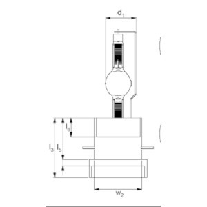OSRAM Lok-It! HTI 700W/75/P50 draw