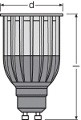 OSRAM PARATHOM PRO PAR 16  35 50 WW GU10   
