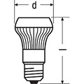 OSRAM PARATHOM R50 25 WW E27