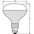 OSRAM HQL-R 80W De Luxe