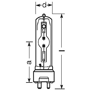 OSRAM 4ArXS HSD 250W/80 draw