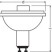 OSRAM PowerBall HCI-R111 35W/830 WDL PB 10D